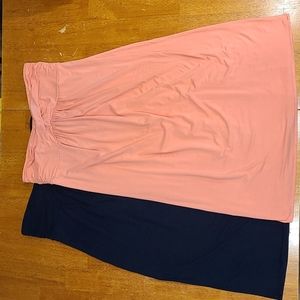 J. Crew-2 Strapless dresses, Item 14982-Medium